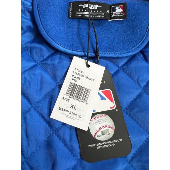 Pro Standard MLB Chicago Cubs Mashup Wool Women's Varsity Jacket Size XL - Picture 3 of 16